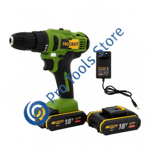 Autofiletanta Procraft Compact PA18C, 18V, 1.5 Ah 2 acumulatori