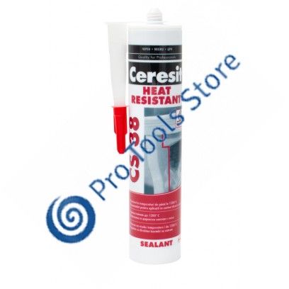 Silicon CS38 Ceresit rezistent la temperaturi ridicate (de pana la 1200°C) 280 ml
