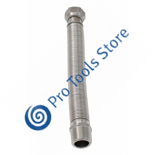 Racord inox tur/retur centrala termica 3/4"MF x 220-440mm