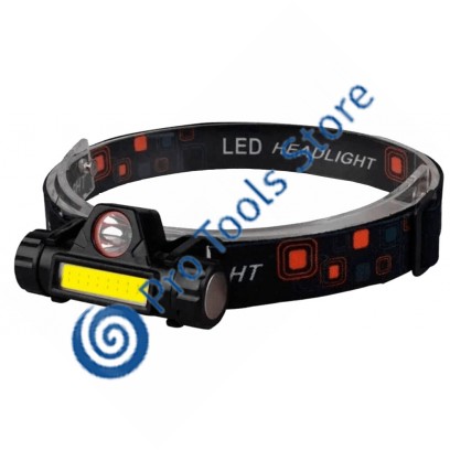 Lanterna LED cu zoom, acumulator si incarcare USB, V-115471 VARGO