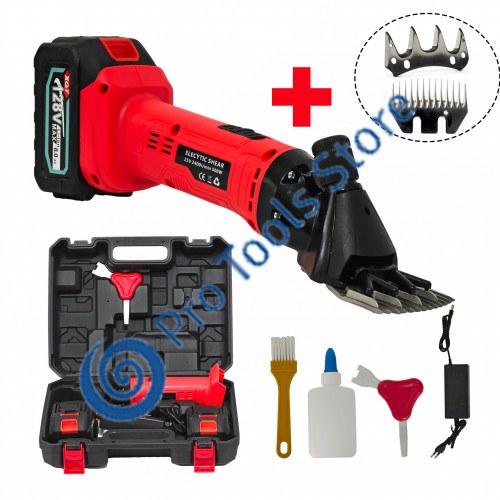 * Promo * Masina de tuns oi cu acumulator , German Meister , 6 trepte de turatie , 2400 Rpm , 550 W * Promo * Masina de tuns oi cu acumulator , German Meister , 6 trepte de turatie , 2400 Rpm , 550 W