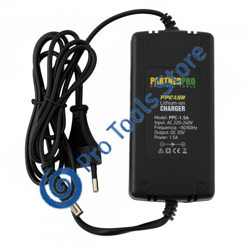 PPC-1.5A Incarcator pentru acumulatori Partner PRO 20 V, 1.5 A