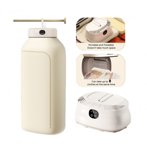 Uscător Electric Portabil pentru Haine, Pliabil, cu Aer Cald 3D și Temporizator, Capacitate până la 8 Articole, Ideal pentru Acasă și Călătorii Uscător Electric Portabil pentru Haine, Pliabil, cu Aer Cald 3D și Temporizator, Capacitate până la 8 Articole, Ideal pentru Acasă și Călătorii