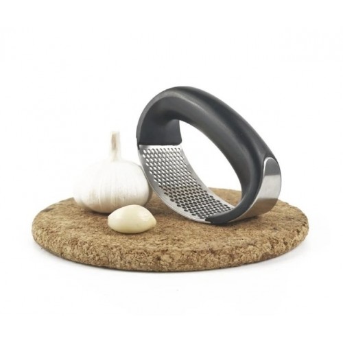 Presă pentru Usturoi din Oțel Inoxidabil și Plastic, Mâner Ergonomic, Presare Rapidă, Ușor de Curățat Presă pentru Usturoi din Oțel Inoxidabil și Plastic, Mâner Ergonomic, Presare Rapidă, Ușor de Curățat