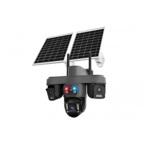 Cameră de supraveghere TA4 Smart Camera 4G LTE, 4 Camere Integrate, 12MP Ultra HD, Aplicație O-KAM Cameră de supraveghere TA4 Smart Camera 4G LTE, 4 Camere Integrate, 12MP Ultra HD, Aplicație O-KAM