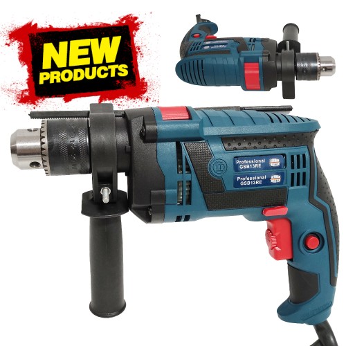 Masina de gaurit cu percutie, Bormasina , German Meister , Model nou , 1200 W , 3150 Rpm, mandrina 13 mm