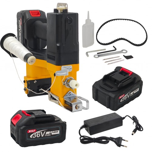 Mașină Profesională de Cusut și Sigilat Saci, cu acumulator, GK9-230, 210W, 2700 Cusături/Minut, Tăiere Automată Fir, pentru Saci din Rafie, Hârtie și Plastic Mașină Profesională de Cusut și Sigilat Saci, cu acumulator, GK9-230, 210W, 2700 Cusături/Minut, Tăiere Automată Fir, pentru Saci din Rafie, Hârtie și Plastic