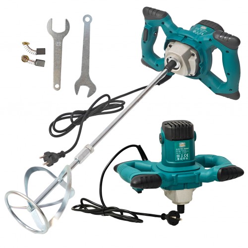 Malaxor Electric Profesional German Meister 2200 W, M14, 0-800 RPM, Paletă 120 mm, pentru Adeziv, Glet, Mortar, Șapă și Vopsea Malaxor Electric Profesional German Meister 2200 W, M14, 0-800 RPM, Paletă 120 mm, pentru Adeziv, Glet, Mortar, Șapă și Vopsea
