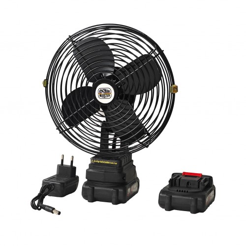 Ventilator Profesional cu Acumulator Li-Ion 36Vf, 6Ah, 2 Trepte de Viteză, German Meister, 8 " Ventilator Profesional cu Acumulator Li-Ion 36Vf, 6Ah, 2 Trepte de Viteză, German Meister, 8 "