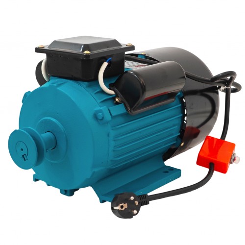 Motor Electric Monofazat DDT 4 kW, 1500 RPM, 230V, Bobinaj 100% Cupru, Protecție la Suprasarcină, Fulie Inclusă, IP44