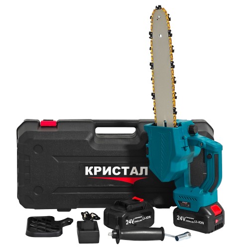 Drujba cu acumulator , 24 V , 2 Ah , lama de 35 cm , ungere automata ,Model nou