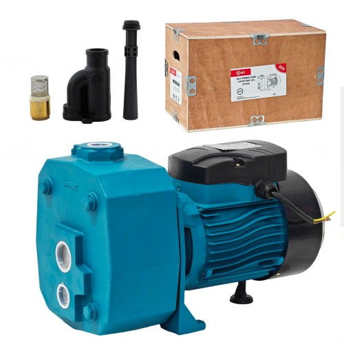 Pompa de suprafață DDT DP505A, 2200W (3CP), Bobinaj 100% Cupru, Autoamorsantă, Debit 100 l/min, Înălțime Refulare 38 m Pompa de suprafață DDT DP505A, 2200W (3CP), Bobinaj 100% Cupru, Autoamorsantă, Debit 100 l/min, Înălțime Refulare 38 m