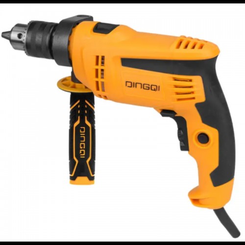Bormașină electrică DINGQI 850W, mandrină 13 mm – Viteză variabilă, revers și mandrină cu cheie