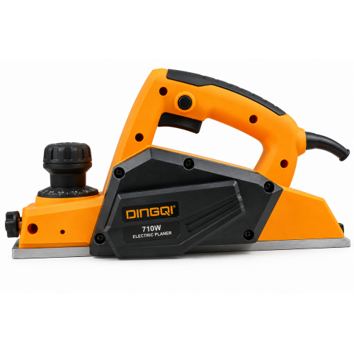 Rindea electrică DINGQI 710W, lățime rindeluire 82 mm – 16.000 RPM, reglaj adâncime, pentru prelucrarea lemnului Rindea electrică DINGQI 710W, lățime rindeluire 82 mm – 16.000 RPM, reglaj adâncime, pentru prelucrarea lemnului