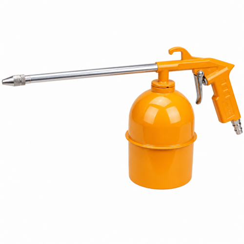 Pistol antifonat pneumatic DINGQI, duză 1.5 mm, rezervor 750 ml, presiune 3–4 bari – pentru aplicare antifon și protecție caroserie Pistol antifonat pneumatic DINGQI, duză 1.5 mm, rezervor 750 ml, presiune 3–4 bari – pentru aplicare antifon și protecție caroserie