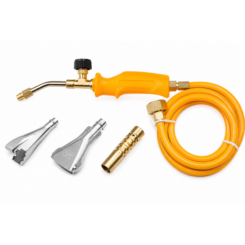 Kit arzător pe gaz DINGQI cu 3 duze – Set profesional pentru lipire, încălzire, dezghețare și lucrări de acoperiș