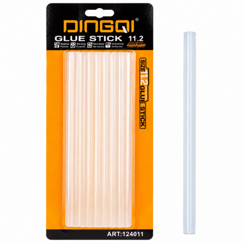 Set 10 Baghete de Silicon DINGQI 7 × 150 mm – Rezerve pentru pistol de lipit la cald Set 10 Baghete de Silicon DINGQI 7 × 150 mm – Rezerve pentru pistol de lipit la cald