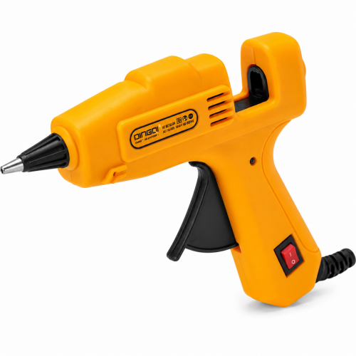 Pistol de Lipit cu Silicon DINGQI 25W – Pentru Baghete Ø11,2 mm, Încălzire Rapidă, Uz Casnic și Profesional Pistol de Lipit cu Silicon DINGQI 25W – Pentru Baghete Ø11,2 mm, Încălzire Rapidă, Uz Casnic și Profesional