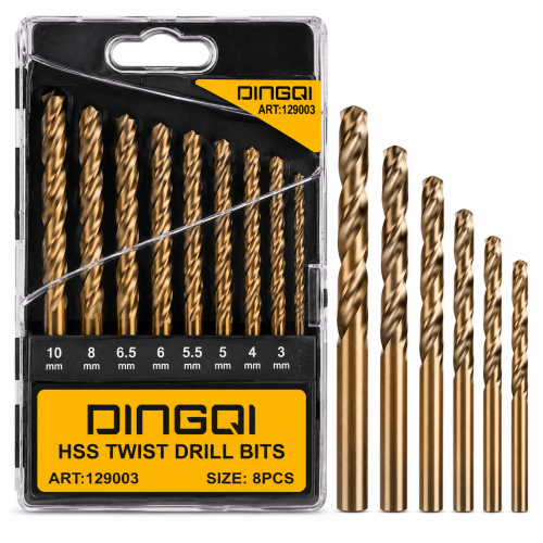 Set Burghie pentru Metal DINGQI Cobalt HSS 19 Piese 1–10 mm – Profesionale pentru Oțel, Inox și Metale Dure Set Burghie pentru Metal DINGQI Cobalt HSS 19 Piese 1–10 mm – Profesionale pentru Oțel, Inox și Metale Dure