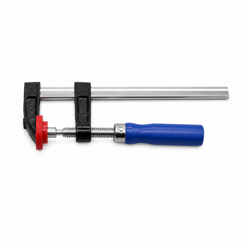 Clemă Tip F ROTEK 50 × 300 mm, cu Șurub, Bară din Oțel Zincat, Mâner Ergonomic Clemă Tip F ROTEK 50 × 300 mm, cu Șurub, Bară din Oțel Zincat, Mâner Ergonomic