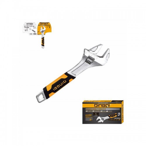 Cheie reglabilă 8" (200 mm) DINGQI – Cheie franceză profesională din oțel Crom Vanadiu (Cr-V) Cheie reglabilă 8" (200 mm) DINGQI – Cheie franceză profesională din oțel Crom Vanadiu (Cr-V)