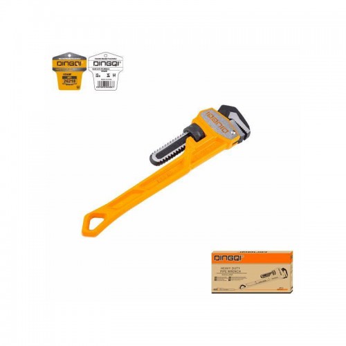 Cheie pentru țevi DINGQI 24" (610 mm) – Cheie profesională pentru instalații și țevi metalice Cheie pentru țevi DINGQI 24" (610 mm) – Cheie profesională pentru instalații și țevi metalice