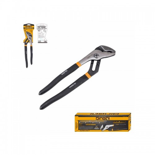 Clește papagal DINGQI 12" (300 mm) – Clește reglabil pentru instalații, oțel 45#, mâner TPR antiderapant Clește papagal DINGQI 12" (300 mm) – Clește reglabil pentru instalații, oțel 45#, mâner TPR antiderapant