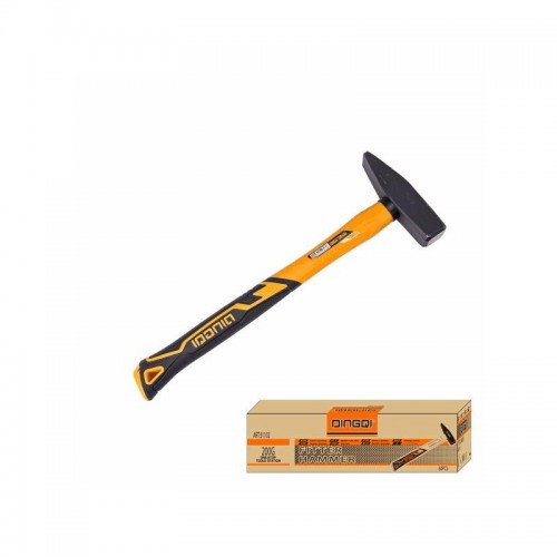 Ciocan de lăcătuș DINGQI 1000 g cu mâner din fibră de sticlă – Cap din oțel forjat, mâner TPR + PVC Ciocan de lăcătuș DINGQI 1000 g cu mâner din fibră de sticlă – Cap din oțel forjat, mâner TPR + PVC