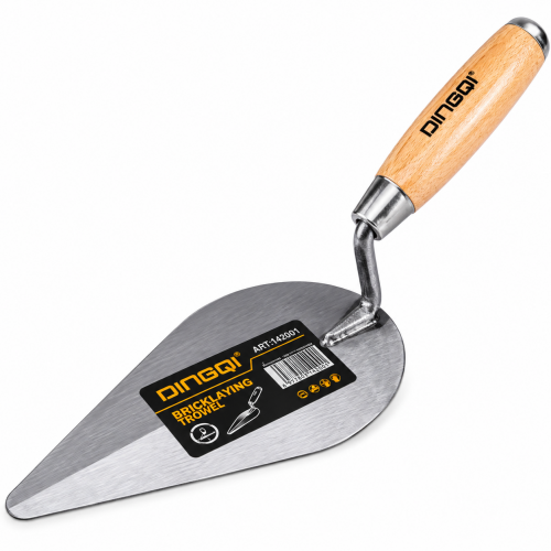 Mistrie de Zidărie DINGQI 7” / 180 mm, Lamă din Oțel, Mâner Ergonomic din Lemn Mistrie de Zidărie DINGQI 7” / 180 mm, Lamă din Oțel, Mâner Ergonomic din Lemn