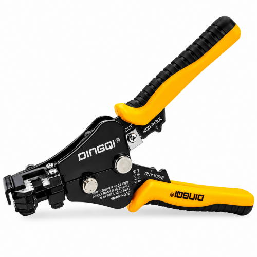 Clește Automat pentru Dezizolat și Sertizat Cabluri DINGQI FG01001, 7”, 0,2–6 mm², Multifuncțional Clește Automat pentru Dezizolat și Sertizat Cabluri DINGQI FG01001, 7”, 0,2–6 mm², Multifuncțional