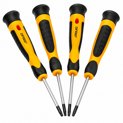 Set 4 Șurubelnițe de Precizie DINGQI FH1001, pentru Ceasornicărie, Electronică și Reparații Fine Set 4 Șurubelnițe de Precizie DINGQI FH1001, pentru Ceasornicărie, Electronică și Reparații Fine