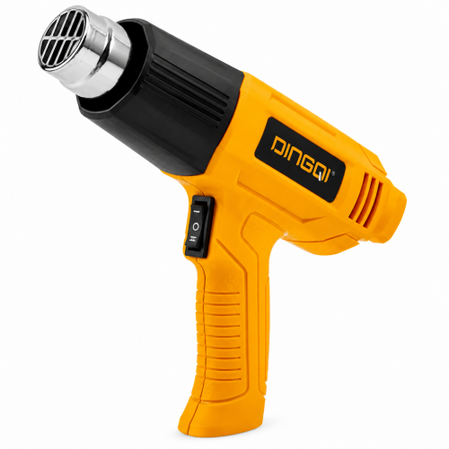 Pistol cu Aer Cald DINGQI LA01403, 2000W, 400–550°C, 2 Trepte, Debit Aer 250–550 L/min, 220–240V