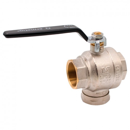 Robinet sferic cu filtru magnetic 1-1/4" FF