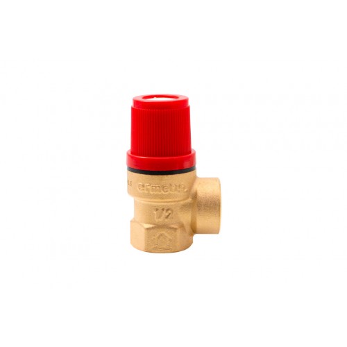 Supapă de siguranță 2,5 bari 1/2" FF – Protecție pentru instalații de încălzire și apă caldă Supapă de siguranță 2,5 bari 1/2" FF – Protecție pentru instalații de încălzire și apă caldă