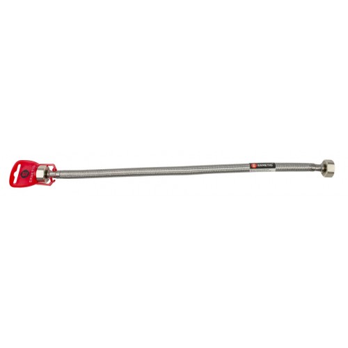 Racord ranforsat cu inox 50cm 3/8"FF Racord ranforsat cu inox 50cm 3/8"FF
