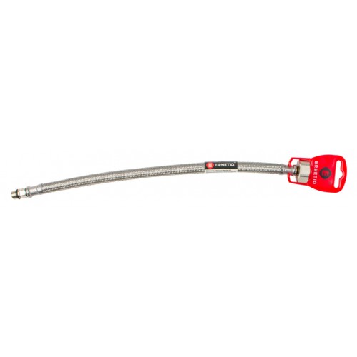 Racord mono ranforsat cu inox 50cm+17mm 1/2"F