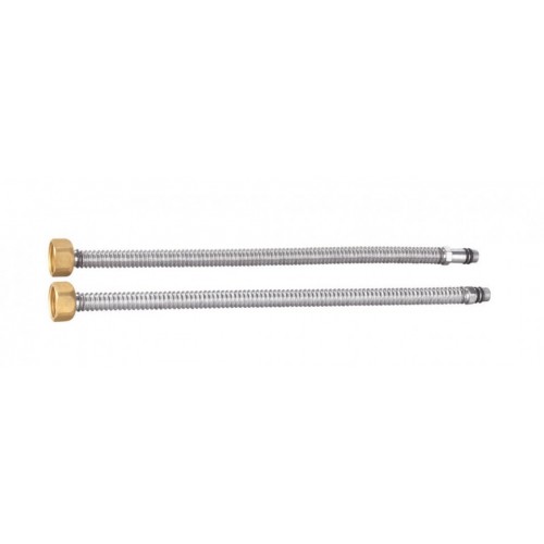 Racord flexibil monocomanda din inox 1/2" 40cm 2buc/set