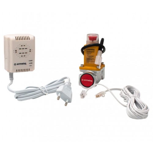 Set detector gaz 220V/AC cu electrovalva 9-12V/CC 3/4" Set detector gaz 220V/AC cu electrovalva 9-12V/CC 3/4"