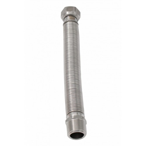 Racord inox tur/retur centrala termica 3/4"MF x 220-440mm