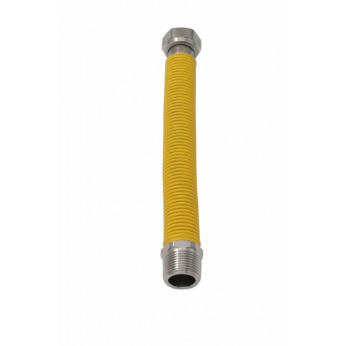 Racord inox gaz pentru centrala termica 3/4"MF x 220-440mm