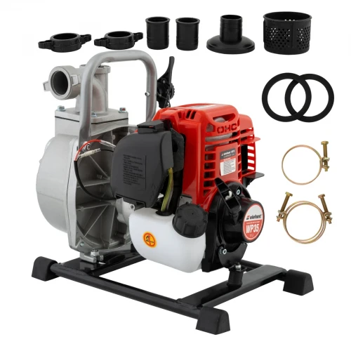 Motopompa Elefant WP35, 4 timpi, 1.5”, 1000W, Adancime 6-8m, Inaltime refulare 15m, Debit 8-10mc/h