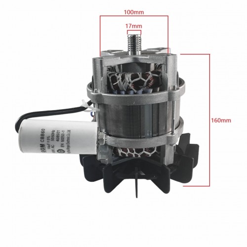 Motor pentru betoniera 650W, 2700 rot/min, Bobinaj cupru
