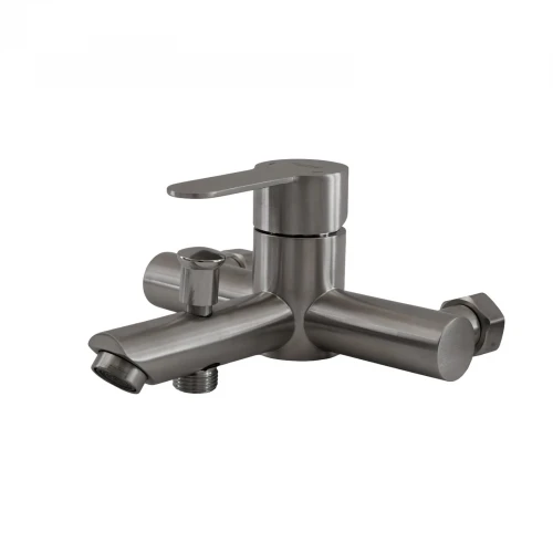 Baterie cadă monocomandă din inox SUS 304 cu pară de duș FLOW, VITAL FB-09 Baterie cadă monocomandă din inox SUS 304 cu pară de duș FLOW, VITAL FB-09