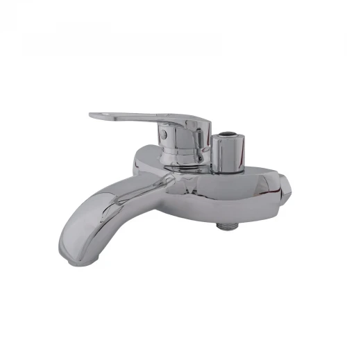 Baterie cadă monocomandă din zinc cu pară de duș FLOW, WAVE Z 09 Baterie cadă monocomandă din zinc cu pară de duș FLOW, WAVE Z 09