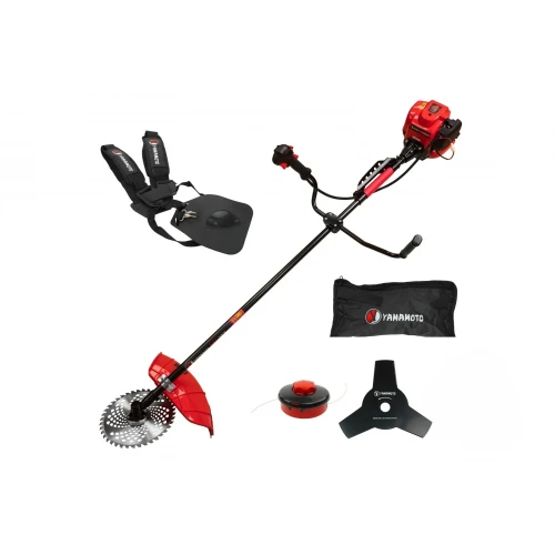 Motocoasă pe benzină YAMAMOTO YM35X,motor 4 Timpi , 5.6 CP, 52 CC , 3 moduri de taiere