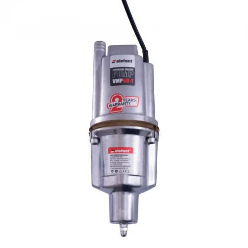 Pompa de apă pe vibrație ELEFANT 280 W, 18 l/min, VMP60-1 Pompa de apă pe vibrație ELEFANT 280 W, 18 l/min, VMP60-1