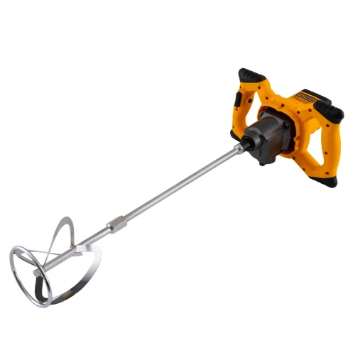 Mixer pentru beton ROTOR RX106, 1400 W, 2 viteze, 0-450 / 0-750 RPM, cu perii, tijă inclusă Mixer pentru beton ROTOR RX106, 1400 W, 2 viteze, 0-450 / 0-750 RPM, cu perii, tijă inclusă