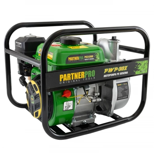 Motopompa / Pompă de apă pe benzină 2" PARTNERPRO PWP30X, 30 m³/h, 6.5 HP , MOTOR 4 Timpi Motopompa / Pompă de apă pe benzină 2" PARTNERPRO PWP30X, 30 m³/h, 6.5 HP , MOTOR 4 Timpi