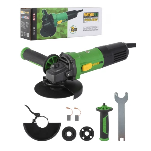 Polizor Unghiular PARTNERPRO PAG-850, 850W, Disc 125 mm, 11.000 RPM, Motor cu Perii, Flex Profesional pentru Tăiere și Șlefuire