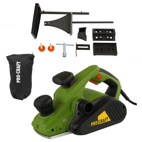 Rindea Electrica cu masa Procraft PE 2150, 1.3 kW, 16000 rpm, 2 cutite sac colectare